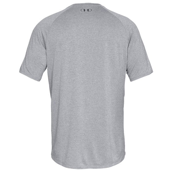 Under Armour Tech 2.0 Short Sleeve T-Shirt - Men's - Steel Light Heather/Black - Image 3