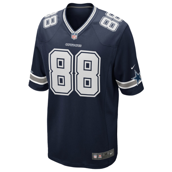 Nike NFL Cowboys Game Day Jersey - Men's - Navy/Navy - Image 2