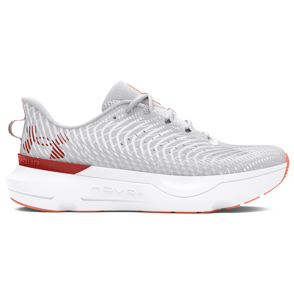 Under Armour Infinite Pro - Men's - White/Halo Grey/Earthen Orange