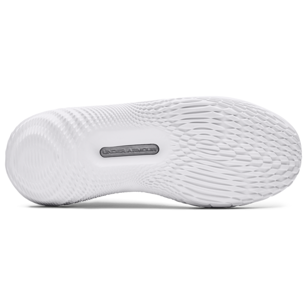 Under Armour Flow Futr X Elite VVS - Men's - White/Distant Gray/ Metallic Silver - Image 5