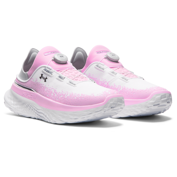 Under Armour SlipSpeed Mega Ripstop - Men's - White/Stellar Pink/Metallic Silver - Image 5