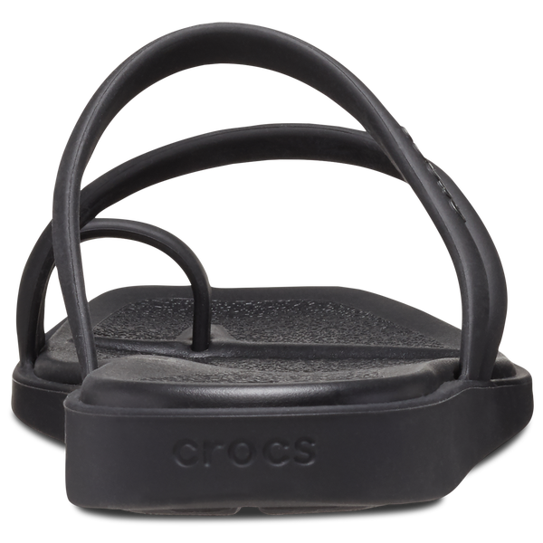 Crocs Miami Toe Loop Sandals - Women's - Black - Image 2