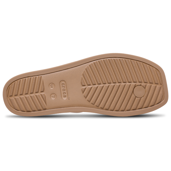 Crocs Miami Toe Loop Sandals - Women's - Milk Chocolate - Image 4