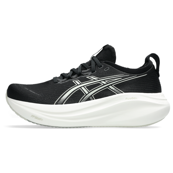 ASICS® GEL-Nimbus 27 - Women's - Black/Lake Grey/White - Image 2