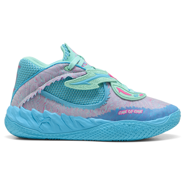 PUMA MB.05 Rick & Morty - Men's - Electric Peppermint/Rickie Orange/Blue