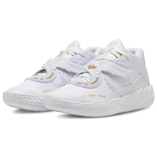 PUMA MB.05 - Men's - White/Gold - Image 6