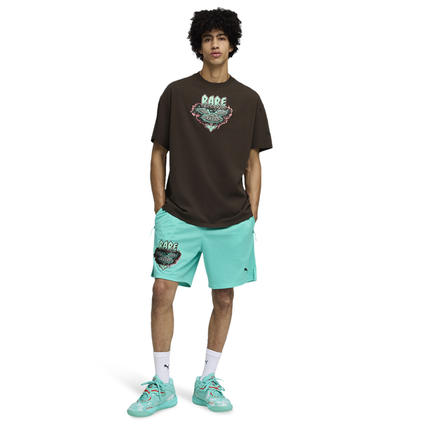 PUMA MB.05 Melo World - Boys' Grade School - Aquatic Green/For All Time Red - Image 9
