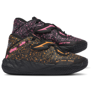 PUMA MB.05 Shadows - Boys' Grade School - Black/Pink/Orange