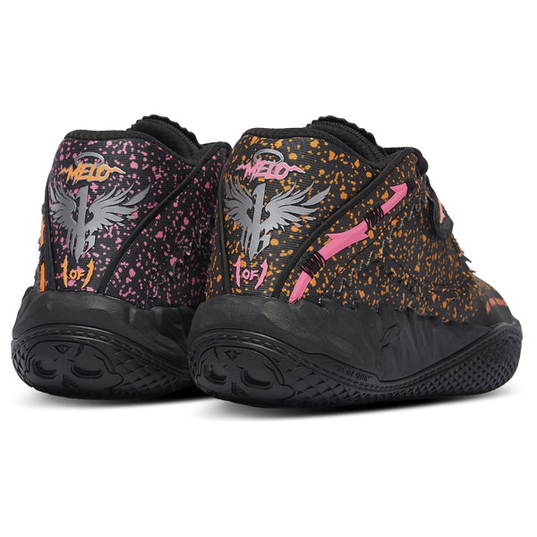 PUMA MB.05 Shadows - Boys' Grade School - Black/Pink/Orange - Image 3