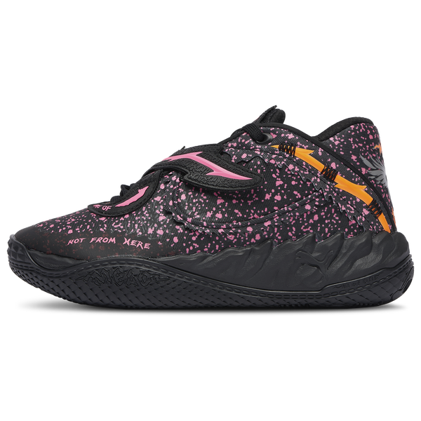 PUMA MB.05 Shadows - Boys' Grade School - Black/Pink/Orange - Image 8