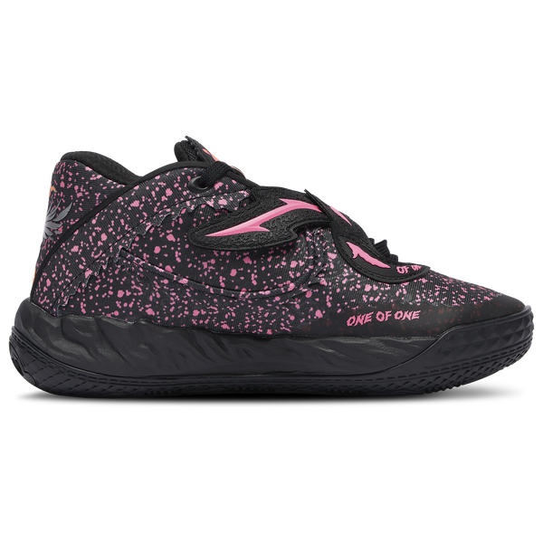 PUMA MB.05 Shadows - Boys' Grade School - Black/Pink/Orange - Image 9
