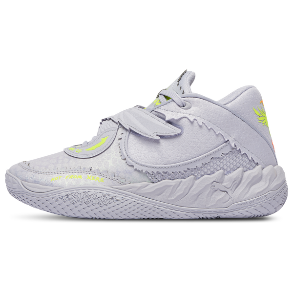 PUMA MB.05 Metallic - Boys' Grade School - Silver/Grey - Image 3