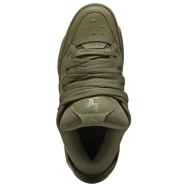 PUMA La Francé Oak Tree - Boys' Grade School - Olive Green/Loden Green - Image 4