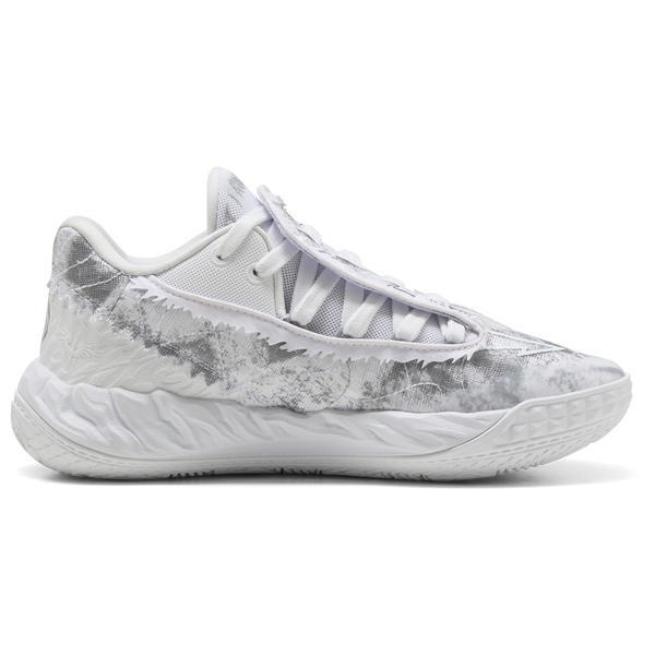 PUMA Mb.05 Lo Team - Boys' Grade School - White/Gray Echo