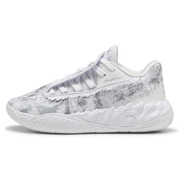 PUMA Mb.05 Lo Team - Boys' Grade School - White/Gray Echo - Image 2