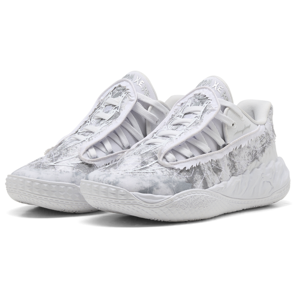 PUMA Mb.05 Lo Team - Boys' Grade School - White/Gray Echo - Image 6