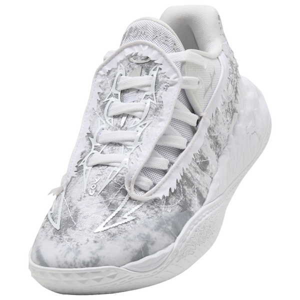 PUMA Mb.05 Lo Team - Boys' Grade School - White/Gray Echo - Image 7