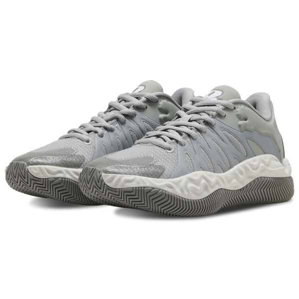PUMA Hali 1 - Boys' Grade School - Grey Echo/Feather Grey - Image 6