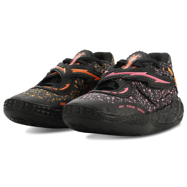 PUMA MB.05 Shadows - Boys' Preschool - Black/Pink/Orange - Image 2