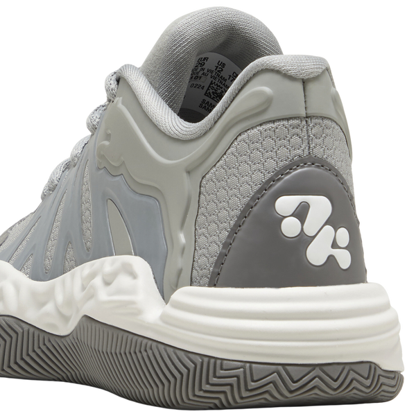 PUMA Hali 1 - Boys' Preschool - Grey Echo/Feather Grey - Image 3