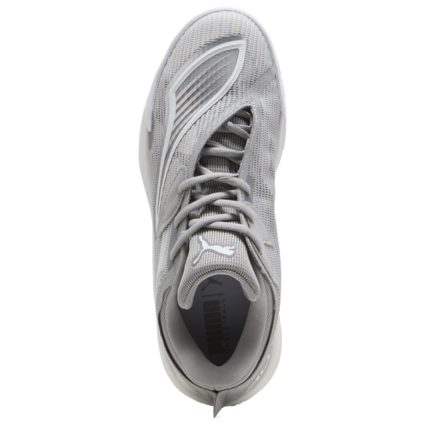 PUMA All-Pro Nitro 2 Core - Men's - Gray Echo/White/Silver - Image 4