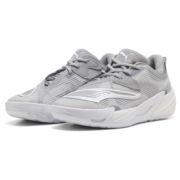 PUMA All-Pro Nitro 2 Core - Men's - Gray Echo/White/Silver - Image 6