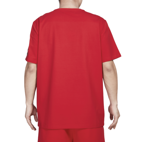 Pro Standard Braves Stacked Logo Pro Team Shirt - Men's - Red - Image 2