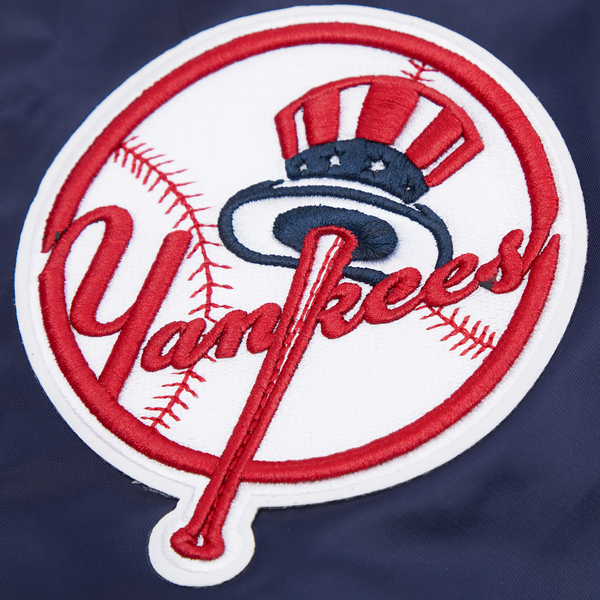 Pro Standard NEW YORK YANKEES SATIN JACKET - Men's - Midnight Navy - Image 7