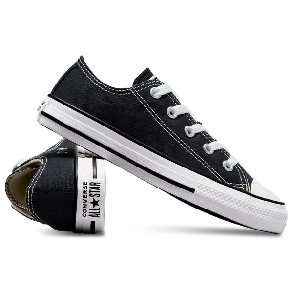 Converse All Star Low Top - Boys' Preschool - Black/Black - Image 11