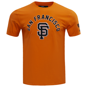 Pro Standard GIANTS CLASSIC BRISTLE SJ TEE - Men's - Orange