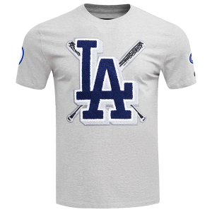Pro Standard MLB Los Angeles Dodgers T-Shirt - Men's - Heather Grey