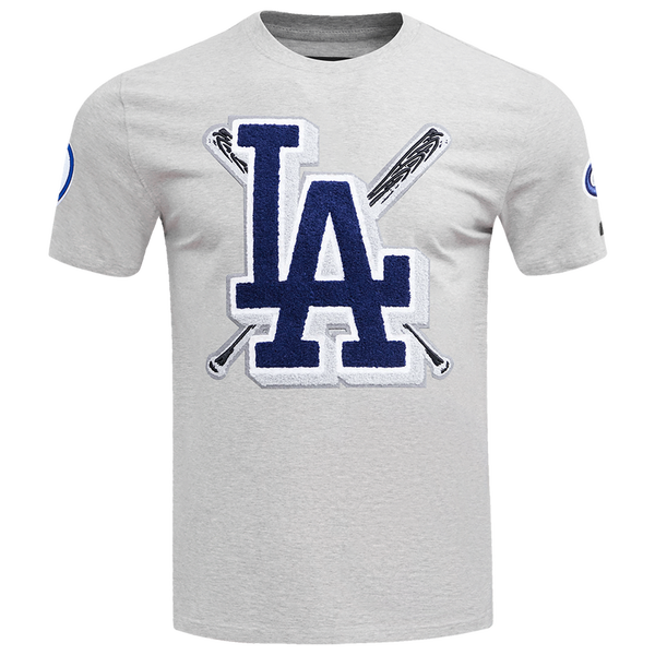 Pro Standard MLB Los Angeles Dodgers T-Shirt - Men's - Heather Grey