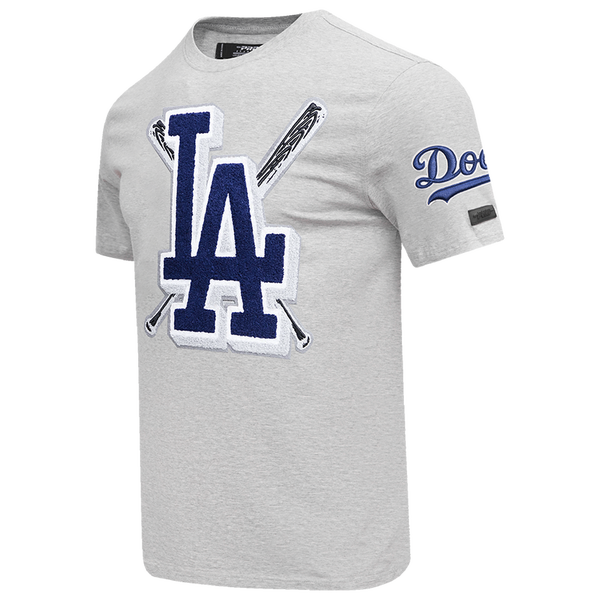 Pro Standard MLB Los Angeles Dodgers T-Shirt - Men's - Heather Grey - Image 3