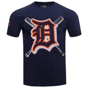 Pro Standard TIGERS MASH UP SJ TEE - Men's - Midnight Navy