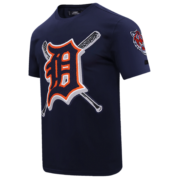 Pro Standard TIGERS MASH UP SJ TEE - Men's - Midnight Navy - Image 3