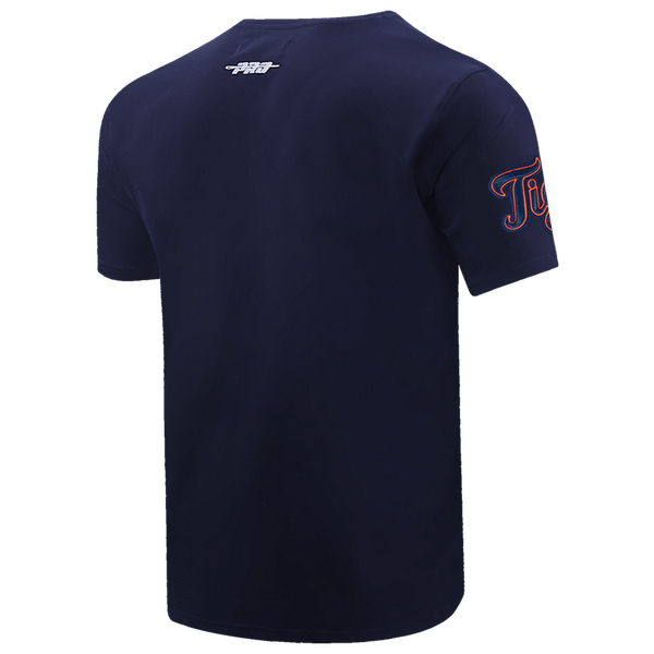 Pro Standard TIGERS MASH UP SJ TEE - Men's - Midnight Navy - Image 4