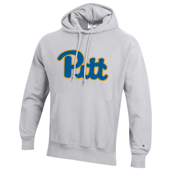 Champion University of Pittsburgh Reversible Wear Hoodie - Men's - Silver Grey