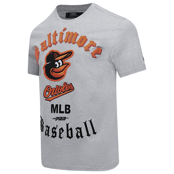 Pro Standard ORIOLES OLD ENGLISH SJ TEE - Men's - Heather Grey - Image 3