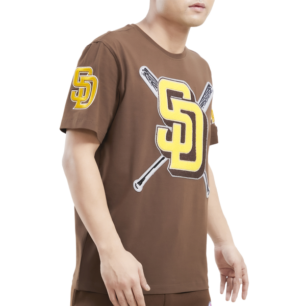 Pro Standard PADRES MASH UP SJ TEE - Men's - Brown - Image 3