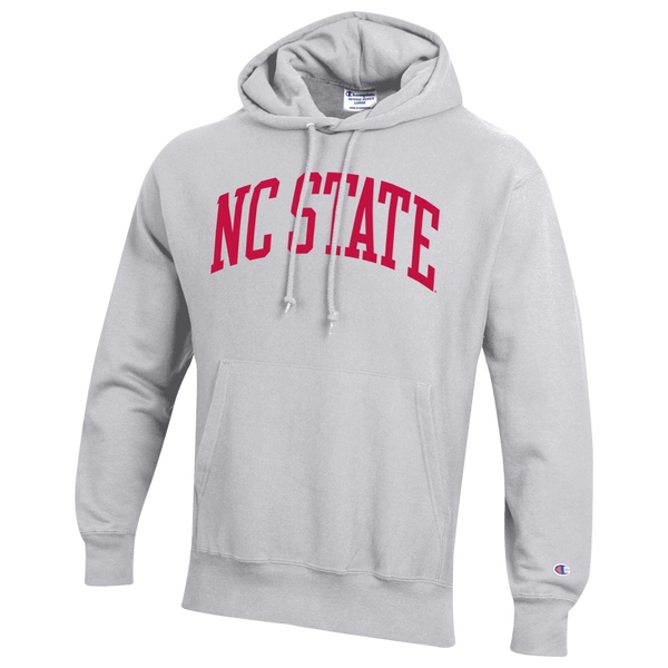 Champion NCAA Wordmark Hoodie - Men's - Silver Grey Heather