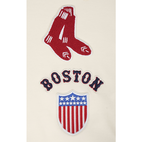 Pro Standard RED SOX RETRO CLASSIC DK TEE - Men's - Eggshell/Midnight Navy - Image 6