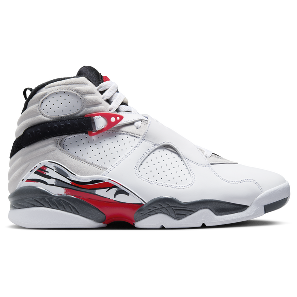 Jordan Retro 8 - Boys' Grade School - White/Black/True Red