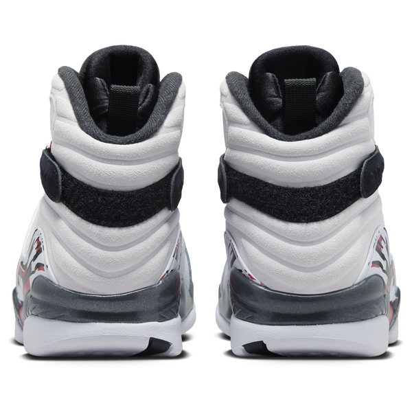 Jordan Retro 8 - Boys' Grade School - White/Black/True Red - Image 3