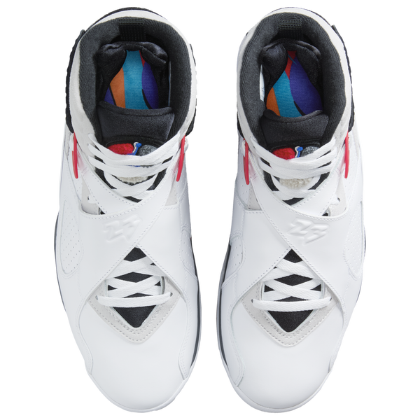 Jordan Retro 8 - Boys' Grade School - White/Black/True Red - Image 4