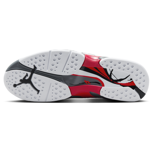 Jordan Retro 8 - Boys' Grade School - White/Black/True Red - Image 5