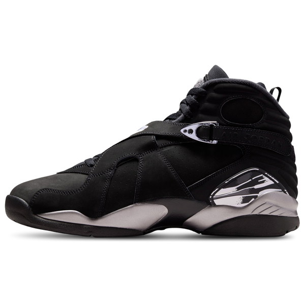 Jordan Retro 8 - Men's - Chrome/Black - Image 2