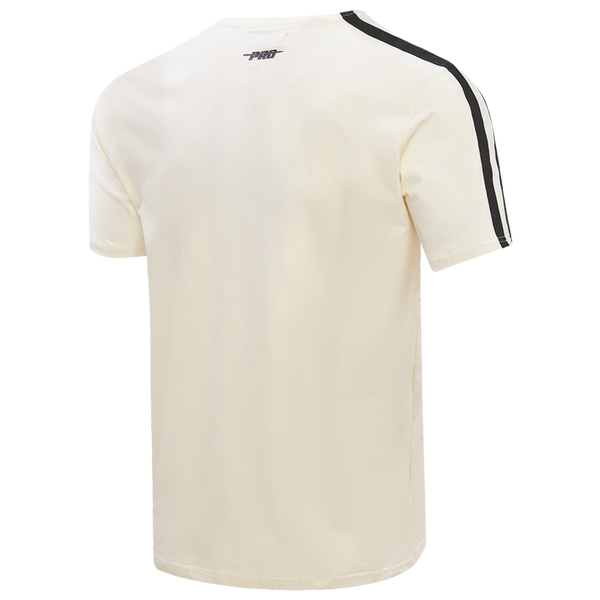 Pro Standard WHITE SOX RETRO CLASSIC SJ STRIPED TEE - Men's - Eggshell/Black - Image 4