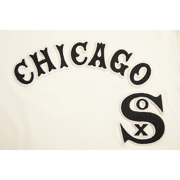 Pro Standard WHITE SOX RETRO CLASSIC SJ STRIPED TEE - Men's - Eggshell/Black - Image 6