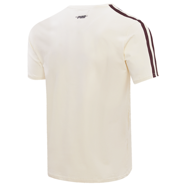Pro Standard PHILLIES RETRO CLASSIC SJ STRIPED TEE - Men's - Eggshell/Wine - Image 4