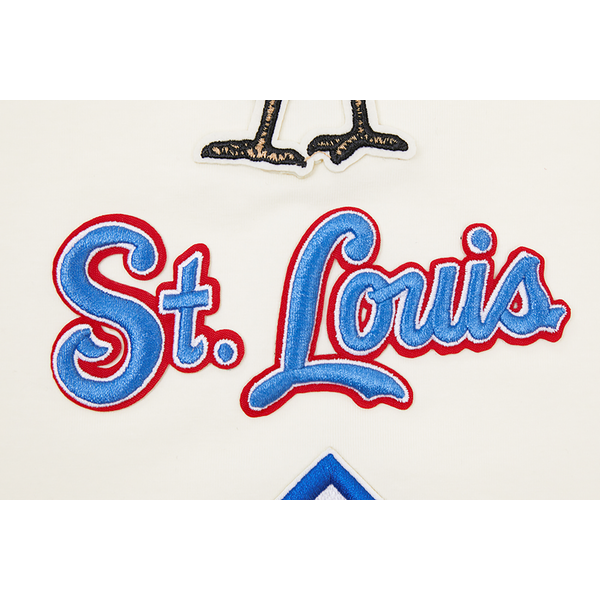 Pro Standard CARDINALS RETRO CLASSIC SJ STRIPED TEE - Men's - Eggshell/University Blue - Image 9